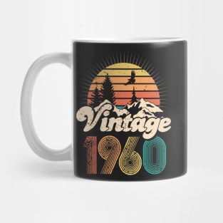 60th birthday gifts for men and women 1960 gift 60 years old Mug